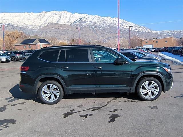 used 2021 Volkswagen Atlas car, priced at $23,400