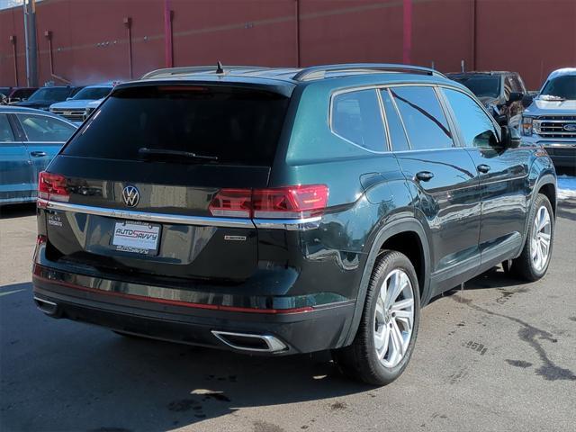 used 2021 Volkswagen Atlas car, priced at $23,000