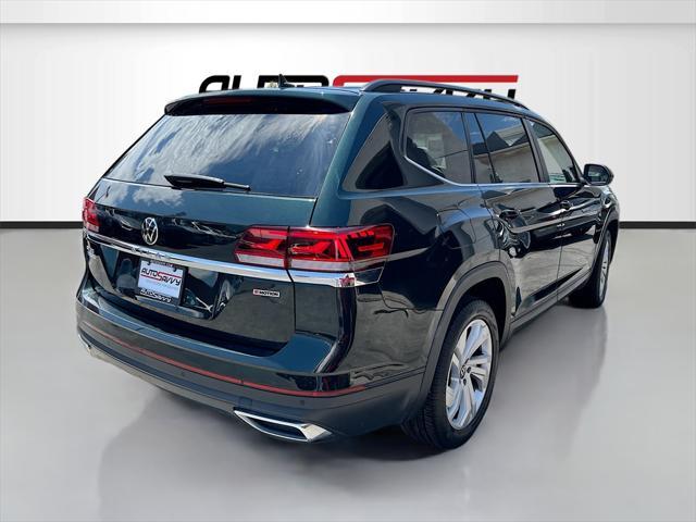 used 2021 Volkswagen Atlas car, priced at $22,000