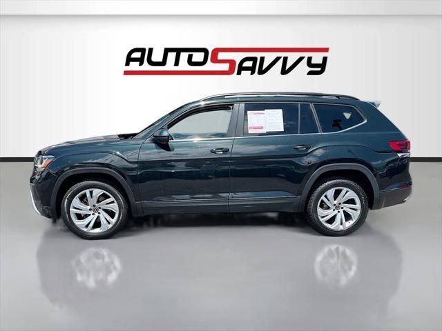 used 2021 Volkswagen Atlas car, priced at $22,000