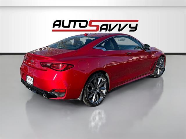 used 2021 INFINITI Q60 car, priced at $35,400