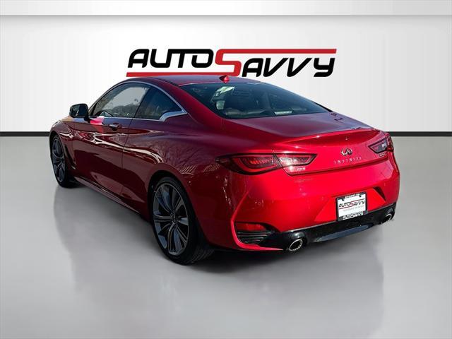 used 2021 INFINITI Q60 car, priced at $35,400