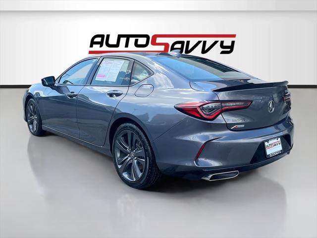 used 2023 Acura TLX car, priced at $30,600