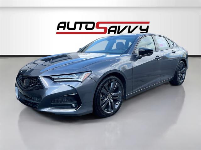 used 2023 Acura TLX car, priced at $30,600
