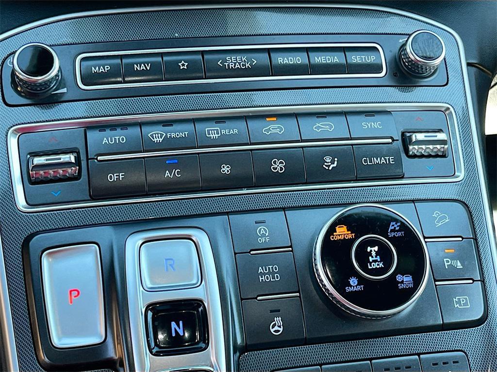 used 2023 Hyundai Santa Fe car, priced at $28,200