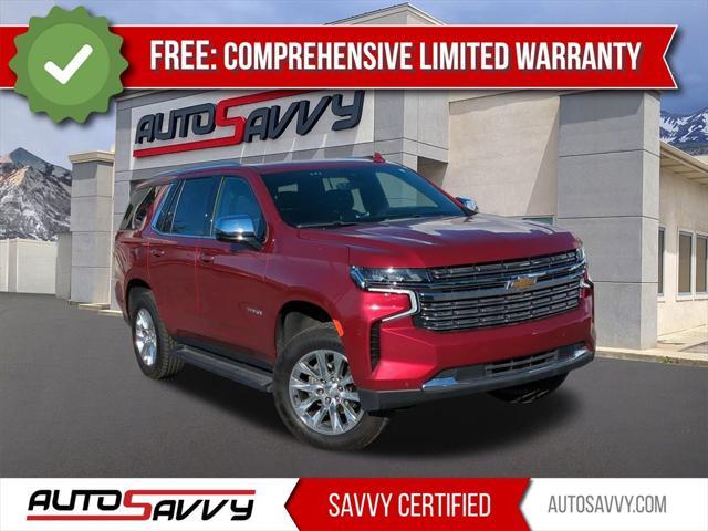 used 2021 Chevrolet Tahoe car, priced at $48,600