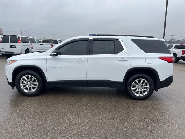 used 2021 Chevrolet Traverse car, priced at $28,140