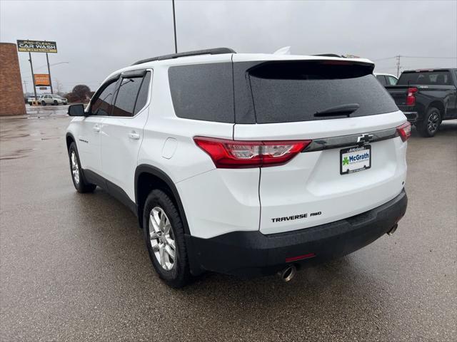 used 2021 Chevrolet Traverse car, priced at $28,140