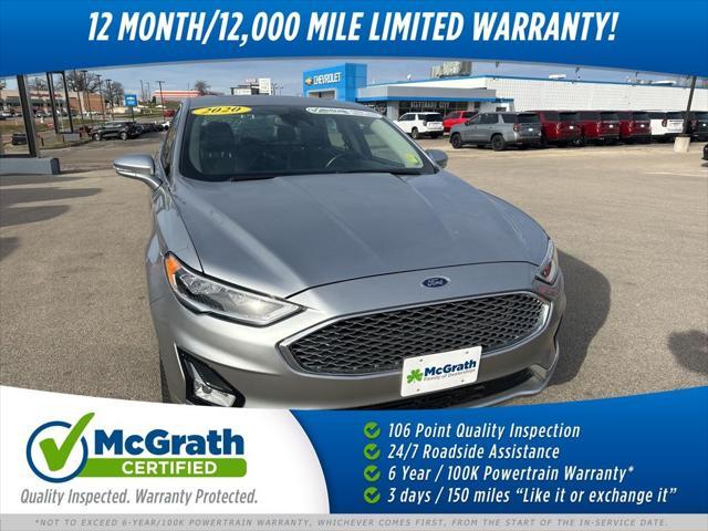 used 2020 Ford Fusion car, priced at $15,800