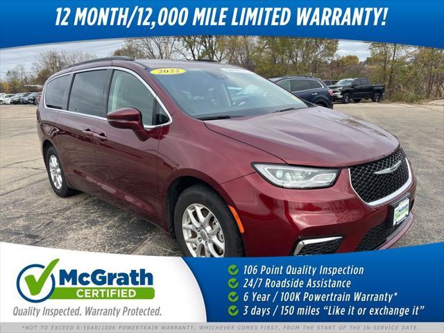 used 2022 Chrysler Pacifica car, priced at $27,042