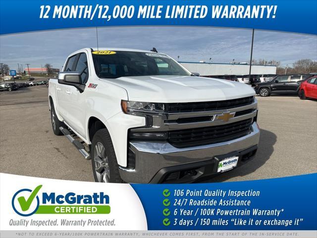 used 2021 Chevrolet Silverado 1500 car, priced at $32,181