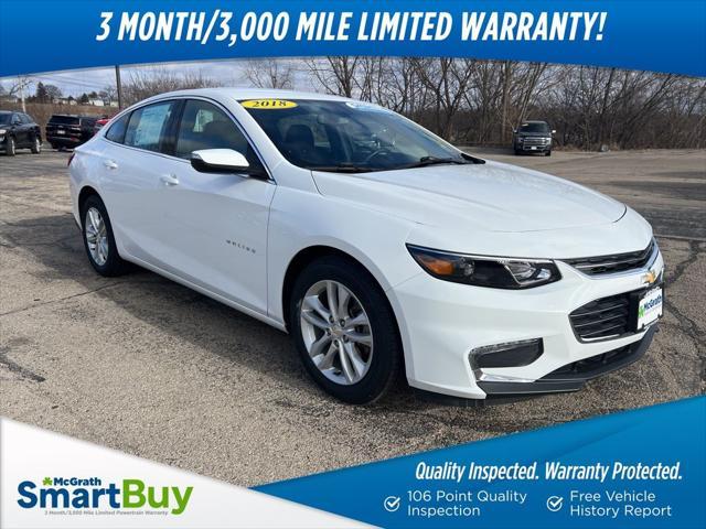 used 2018 Chevrolet Malibu car, priced at $16,354