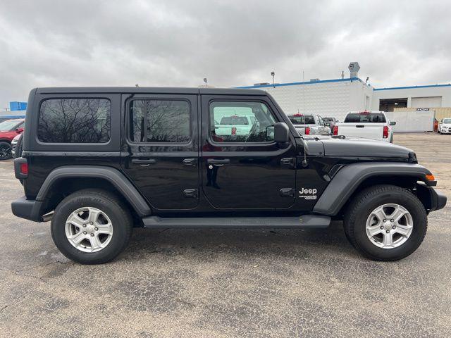 used 2021 Jeep Wrangler Unlimited car, priced at $31,103