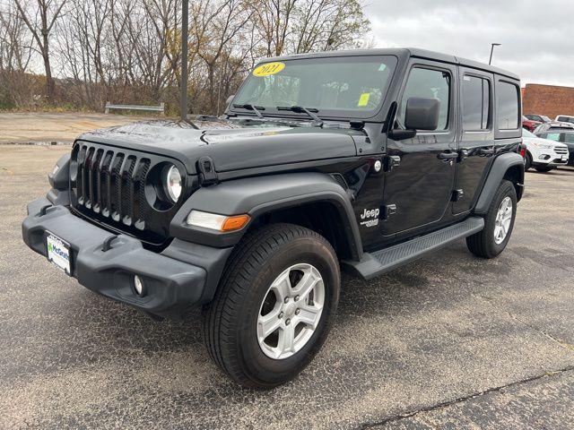 used 2021 Jeep Wrangler Unlimited car, priced at $31,103