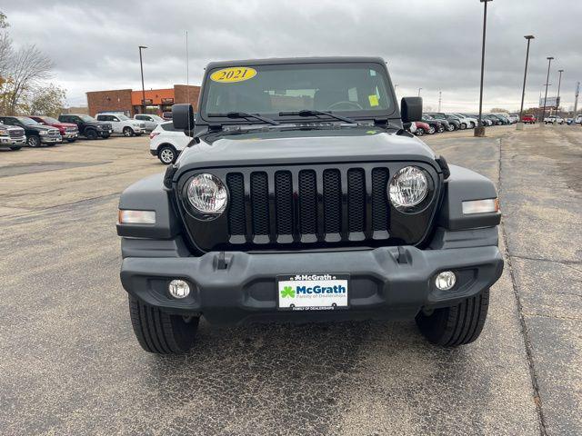 used 2021 Jeep Wrangler Unlimited car, priced at $31,103