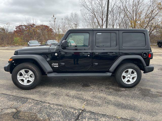 used 2021 Jeep Wrangler Unlimited car, priced at $31,103