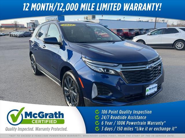 used 2022 Chevrolet Equinox car, priced at $26,533