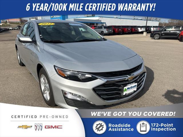 used 2022 Chevrolet Malibu car, priced at $18,000