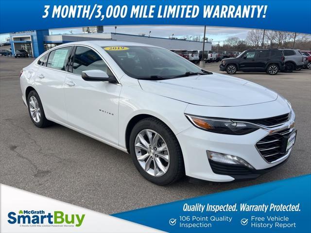 used 2019 Chevrolet Malibu car, priced at $16,591