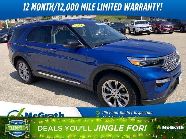 used 2021 Ford Explorer car, priced at $29,824