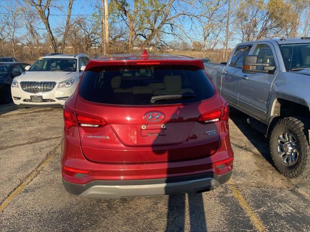 used 2017 Hyundai Santa Fe Sport car, priced at $12,505