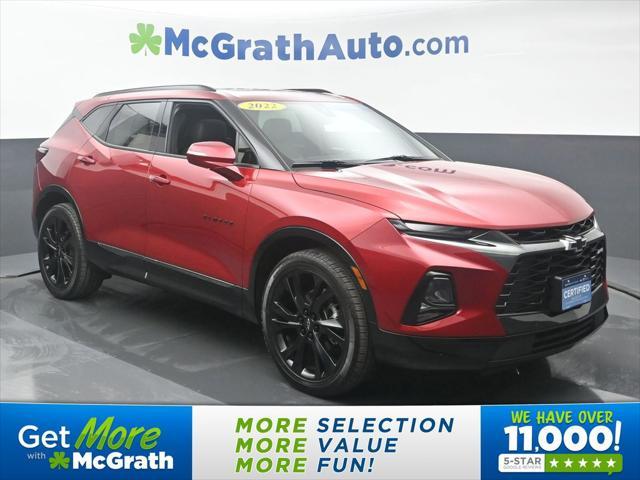 used 2022 Chevrolet Blazer car, priced at $31,070