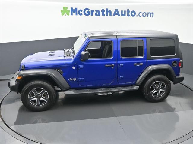 used 2020 Jeep Wrangler Unlimited car, priced at $23,494