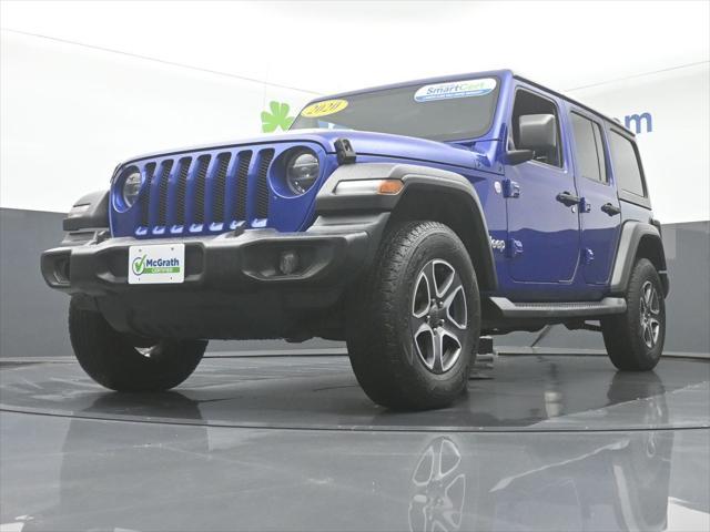 used 2020 Jeep Wrangler Unlimited car, priced at $23,494