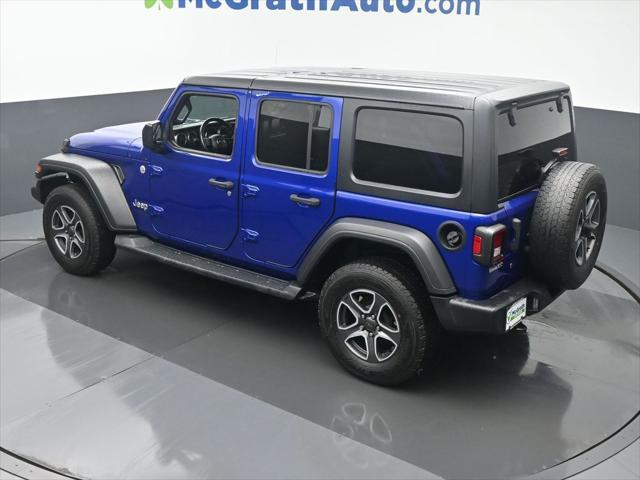 used 2020 Jeep Wrangler Unlimited car, priced at $23,494