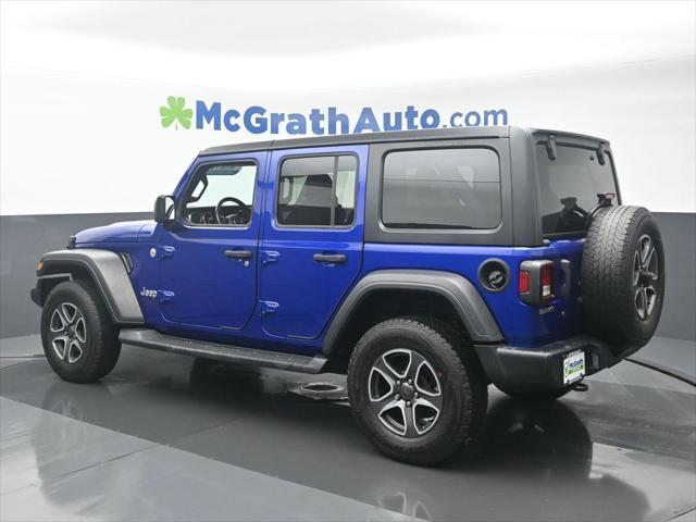 used 2020 Jeep Wrangler Unlimited car, priced at $23,494