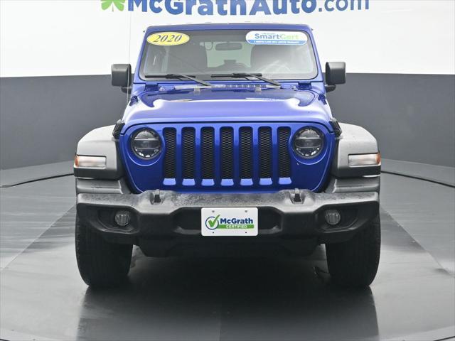 used 2020 Jeep Wrangler Unlimited car, priced at $23,494