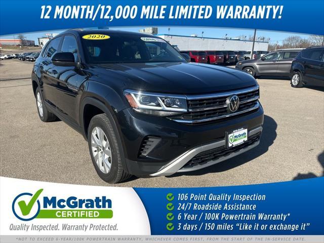 used 2020 Volkswagen Atlas Cross Sport car, priced at $25,000