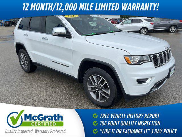 used 2021 Jeep Grand Cherokee car, priced at $29,144