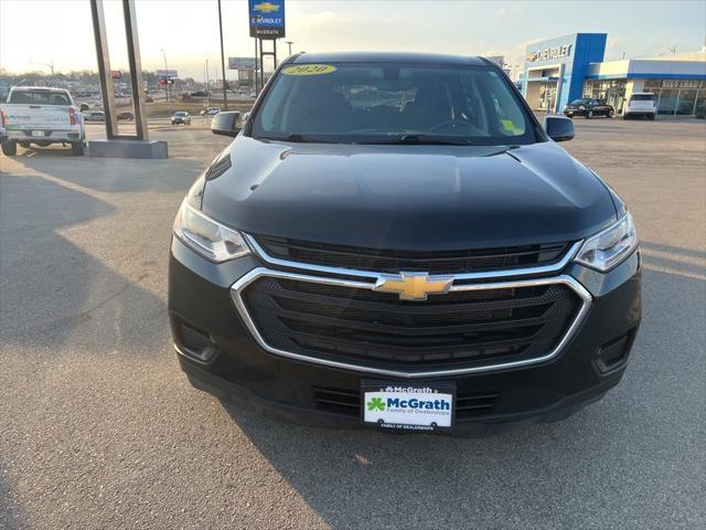 used 2020 Chevrolet Traverse car, priced at $21,042