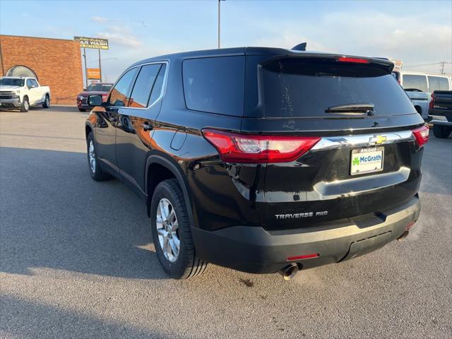 used 2020 Chevrolet Traverse car, priced at $21,042