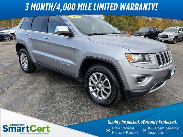 used 2015 Jeep Grand Cherokee car, priced at $15,786