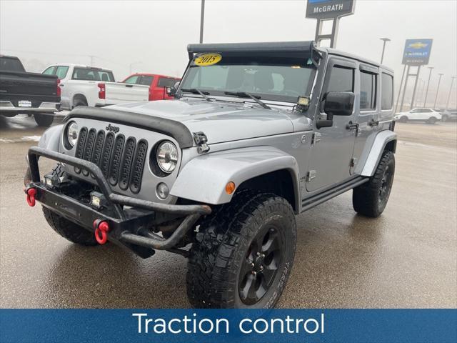 used 2015 Jeep Wrangler Unlimited car, priced at $13,800