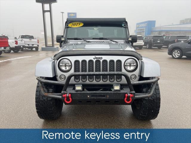 used 2015 Jeep Wrangler Unlimited car, priced at $13,800