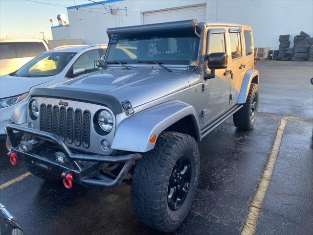 used 2015 Jeep Wrangler Unlimited car, priced at $17,500