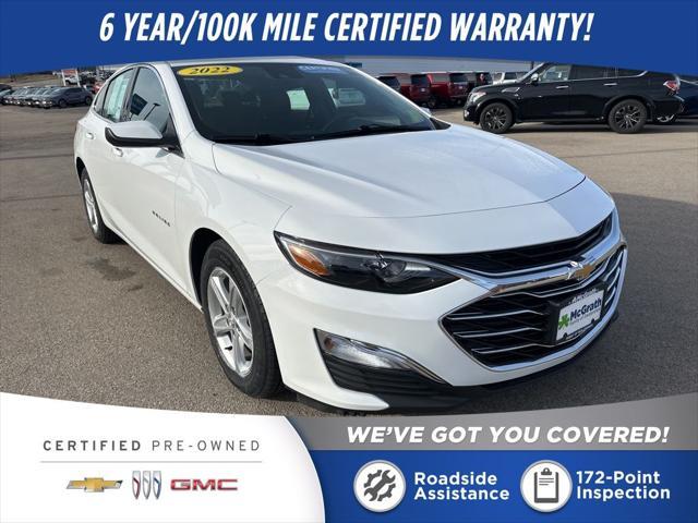 used 2022 Chevrolet Malibu car, priced at $19,926