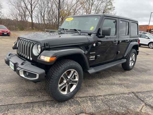 used 2021 Jeep Wrangler Unlimited car, priced at $29,550