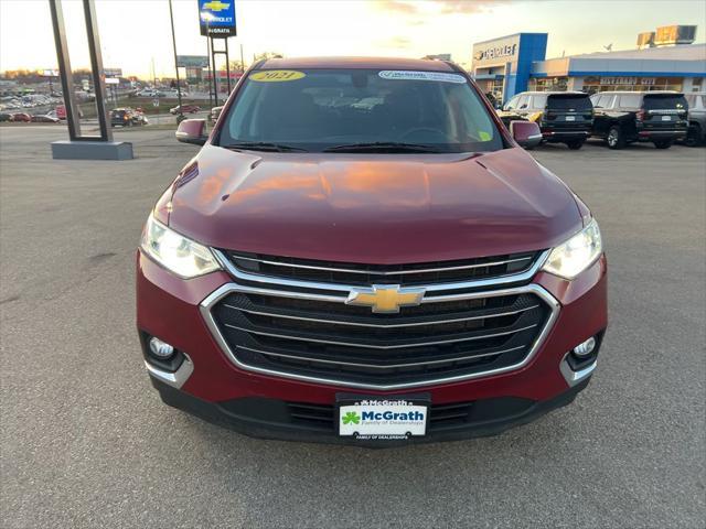 used 2021 Chevrolet Traverse car, priced at $26,228