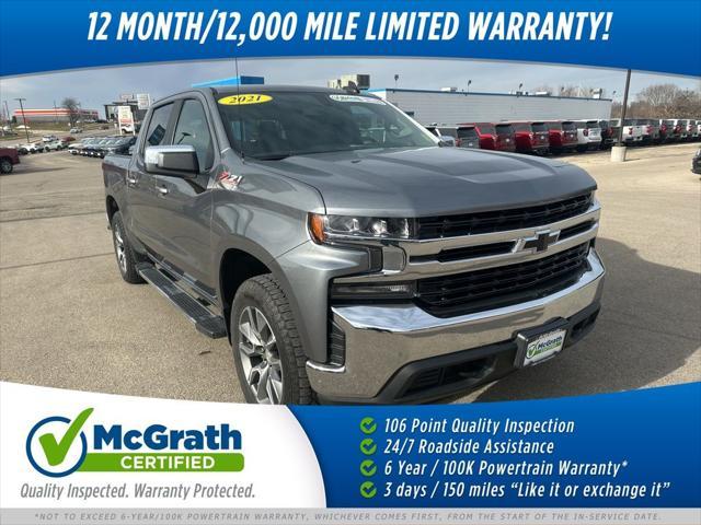 used 2021 Chevrolet Silverado 1500 car, priced at $37,444