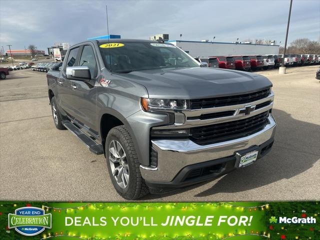 used 2021 Chevrolet Silverado 1500 car, priced at $37,597