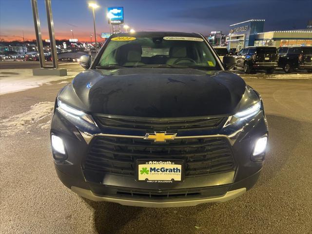 used 2021 Chevrolet Blazer car, priced at $22,500