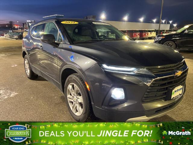 used 2021 Chevrolet Blazer car, priced at $25,400