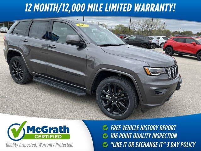 used 2021 Jeep Grand Cherokee car, priced at $32,915