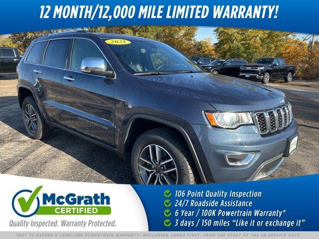 used 2021 Jeep Grand Cherokee car, priced at $29,562