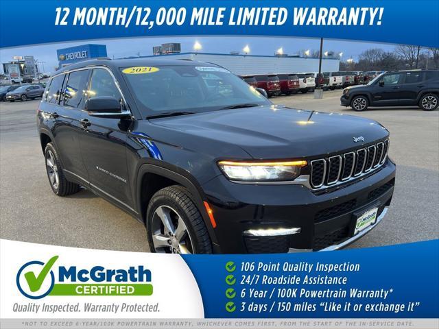 used 2021 Jeep Grand Cherokee L car, priced at $29,703