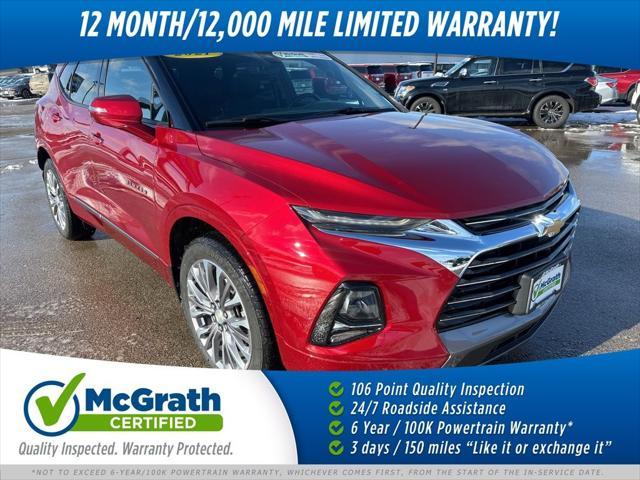 used 2021 Chevrolet Blazer car, priced at $34,640